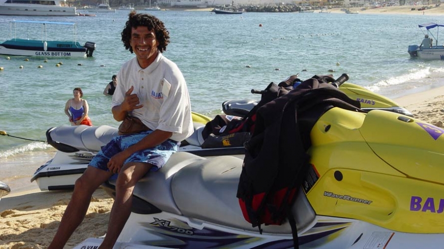 Jet ski rentals on Medano Beach in Cabo San Lucas