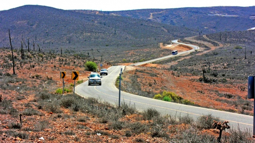 Traffic on Mexico's Highway 1 has increased dramatically over the years, but remains light by northern standards