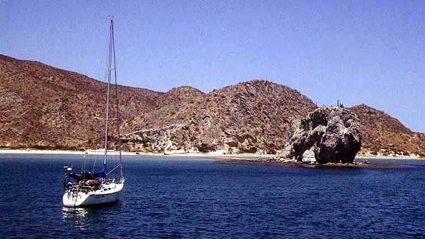 Bahia San Juanico on the Sea of Cortez