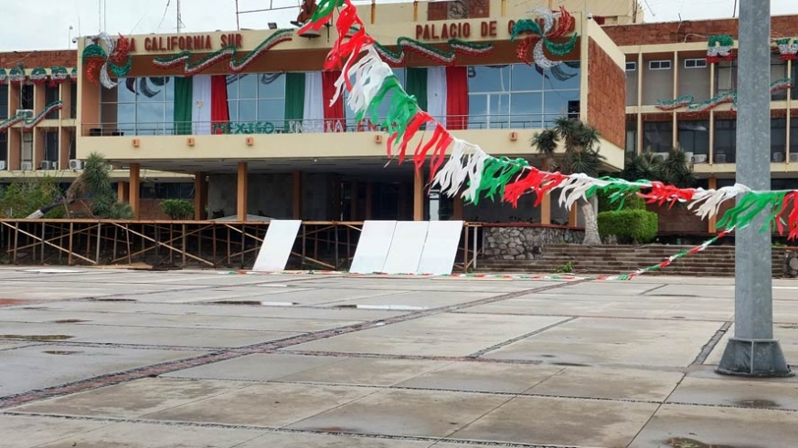 Damage from Hurricane Odile forced the cancellation of Independence Day Celebrations